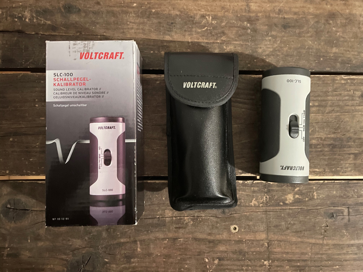 Voltcraft SLC-100 Calibrateur De Niveau Sonore - Précision Acoustique Professionnelle