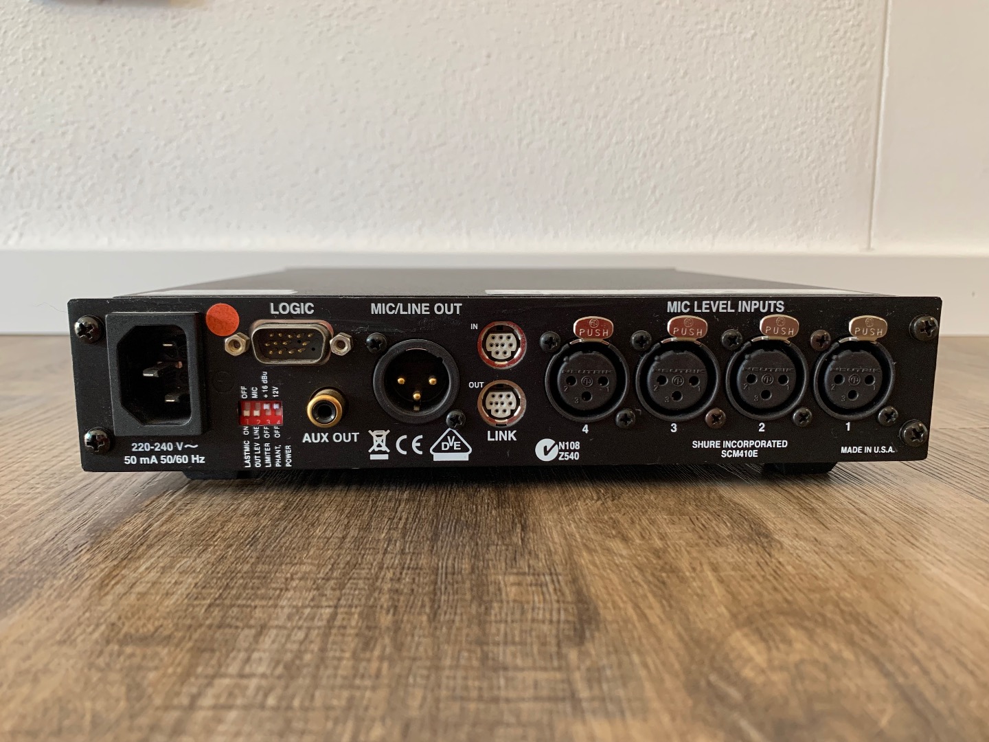 Shure SCM410E 250 EUR GebrauchteVeranstaltungstechnik.de Der