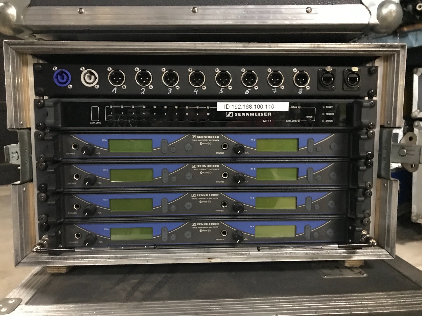 Sennheiser EM-550 G2 2 Kanal Empfänger 