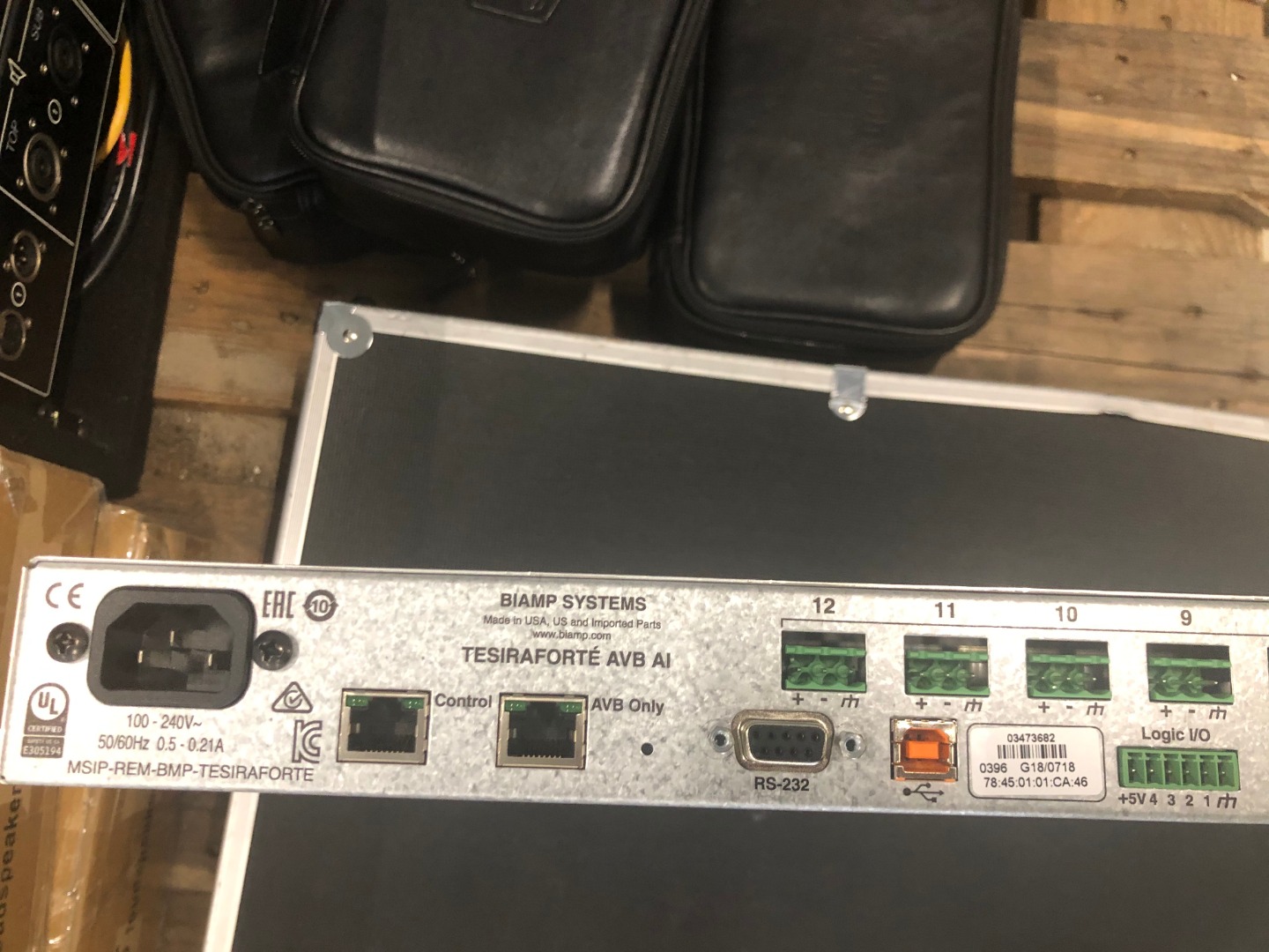 Data Sheet Tesiraforté® Avb Ai Fixed I/O Dsp – WLYSN