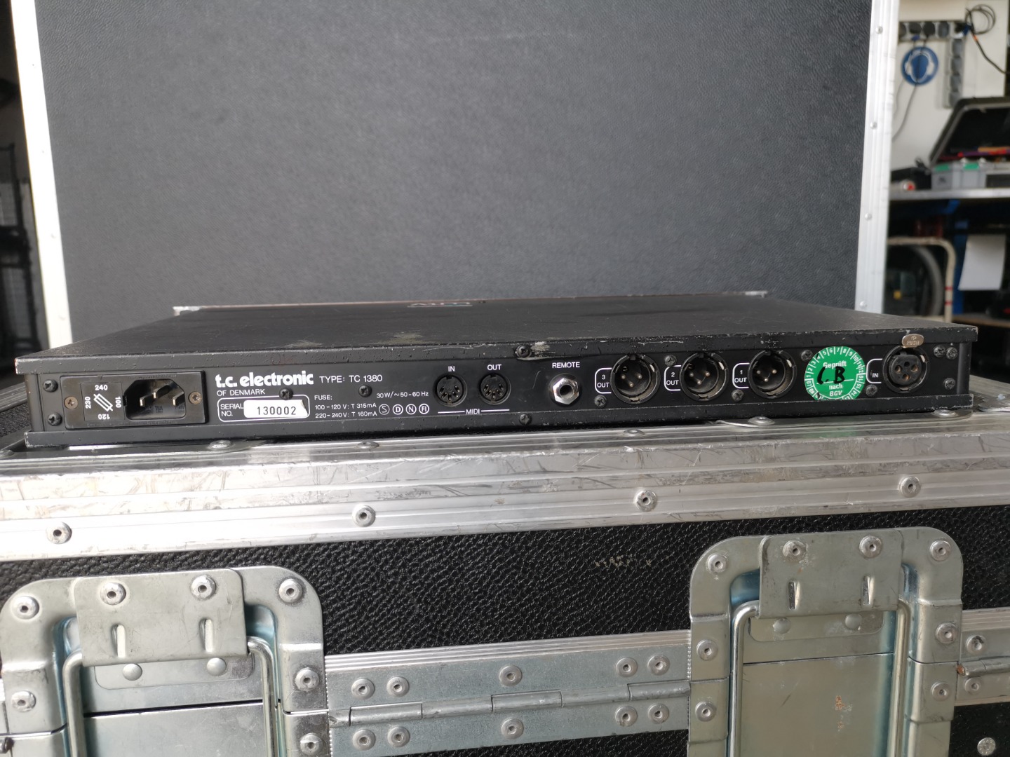 TC Electronics TC 1380 Multitap Digital Audio Delay 50 EUR GebrauchteVeranstaltungstechnik