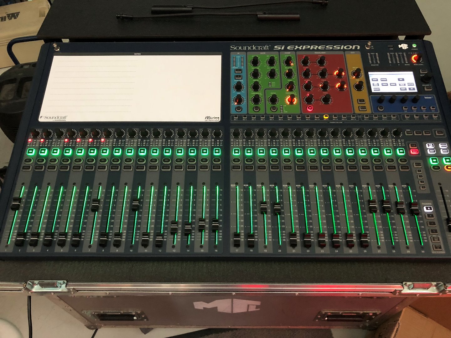 Soundcraft Si Expression 3 mit Madi Card, Case und Stagebox | 2450 EUR ...