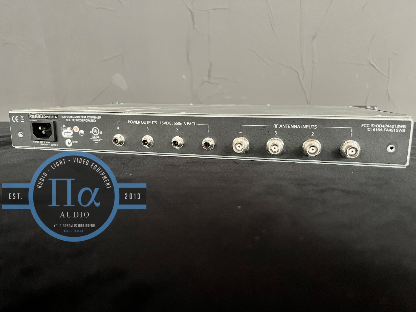 Shure PA421SWB | 990 EUR - Gebrauchte-Veranstaltungstechnik.de - Der ...