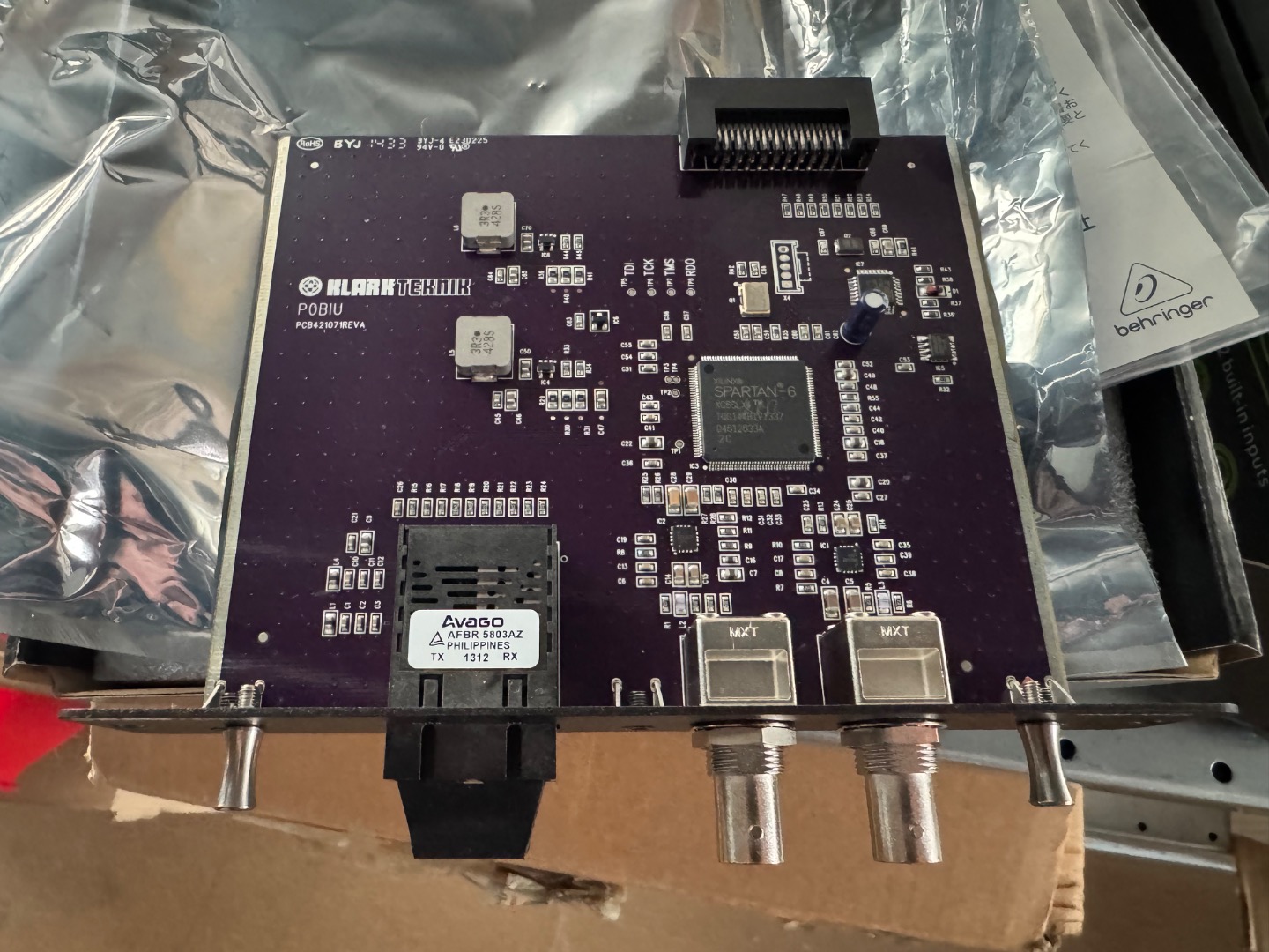 Klark Teknik DN32-Madi MADI Karte NEU | 150 EUR - Gebrauchte ...