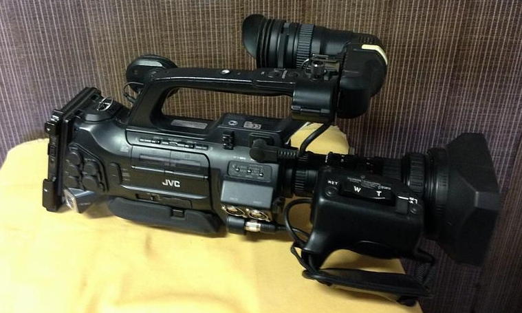 JVC GY HM 750E Camera HD | 1950 EUR - Gebrauchte-Veranstaltungstechnik ...