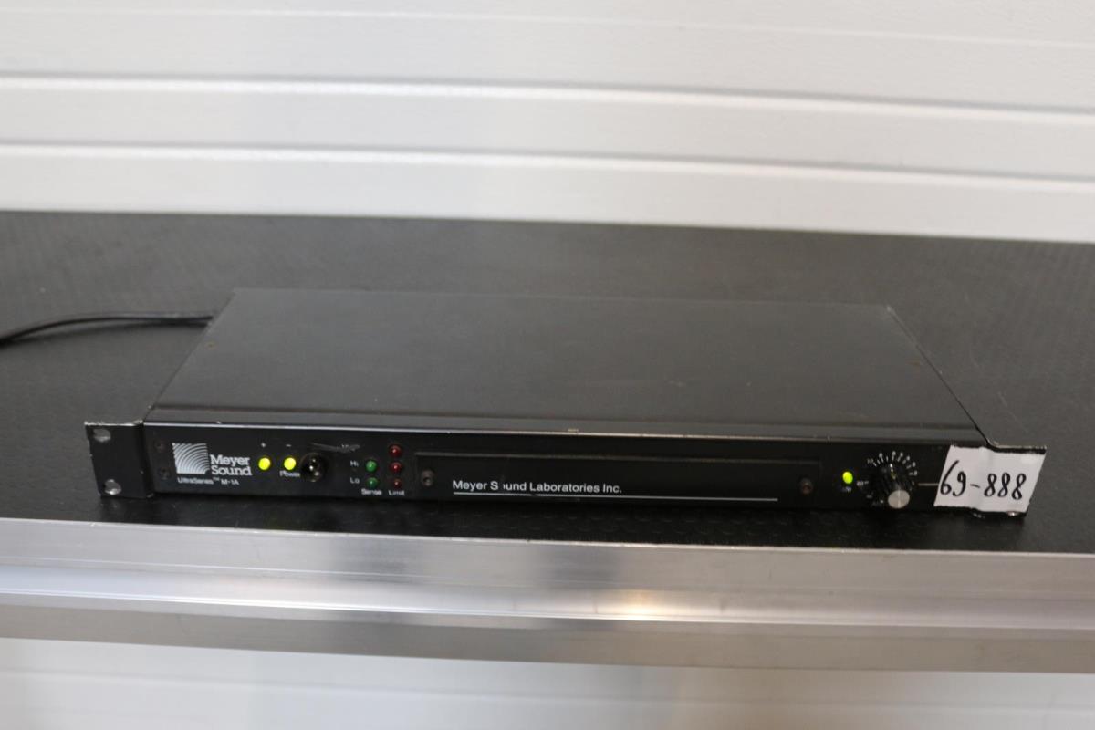 1x Meyer Sound M-1A processor | Auction Closes Mon. 23/06 and Tue