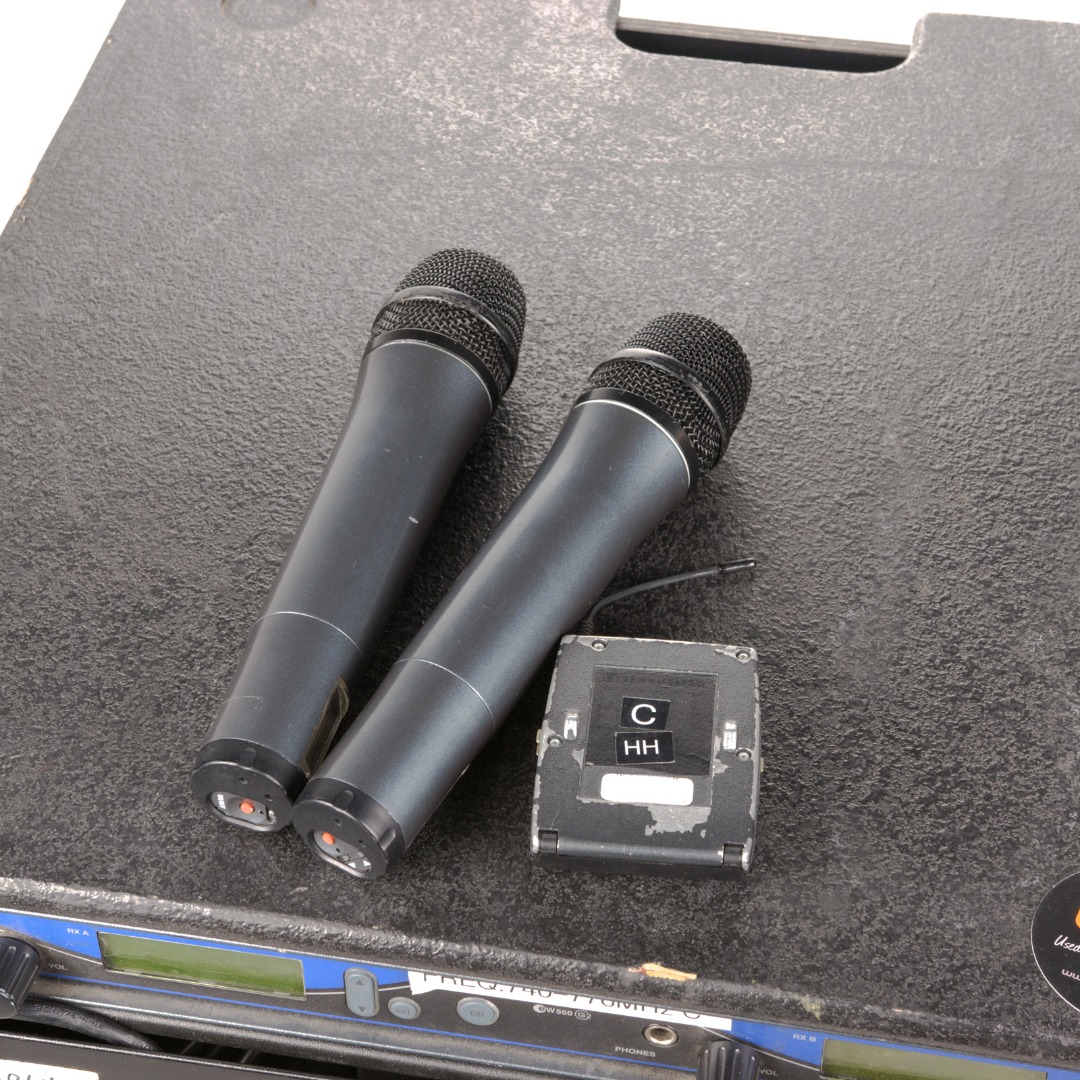 Sennheiser EW550 G2 SET 2x Handheld + 