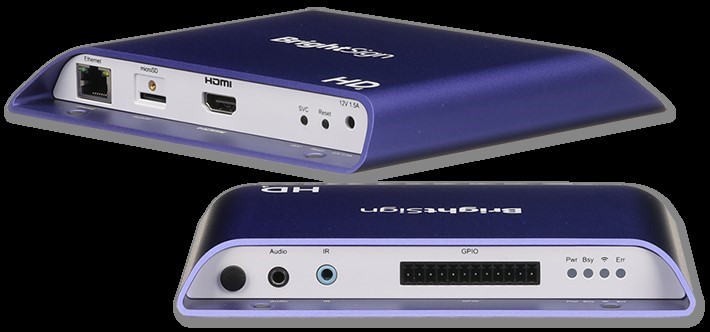 BrightSign Netzwerk Media Player, HD224, WiFi, | 280 EUR - Gebrauchte ...