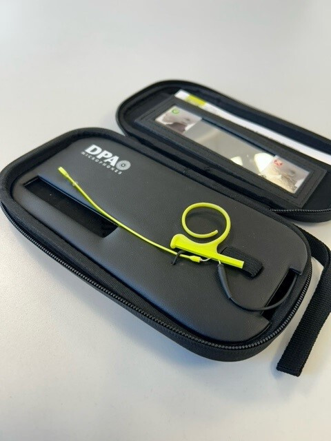 DPA FIDLLB00 Color Lime/Green, single-ear headset, directional | 295 ...